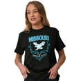 thumbnail image 5 of Cute Missouri Show Me State Eagle Women's Graphic T Shirt Tees Brisco Brands S, 5 of 5