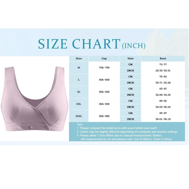 Knosfe Plus Size Sports Bra for Women Seamless Full-Coverage T-Shirt Bra  Female Complexion L