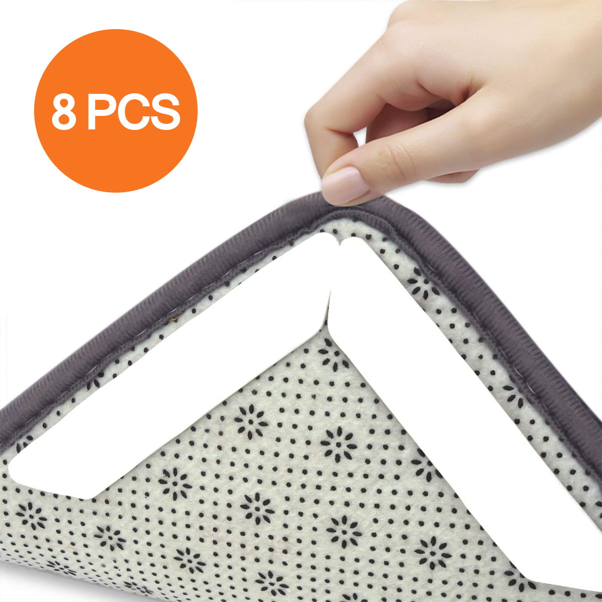 10Pcs Super Sticky Gripping Pad Grip Anti Slip Pads Reusable Grasp Silicone Mat 