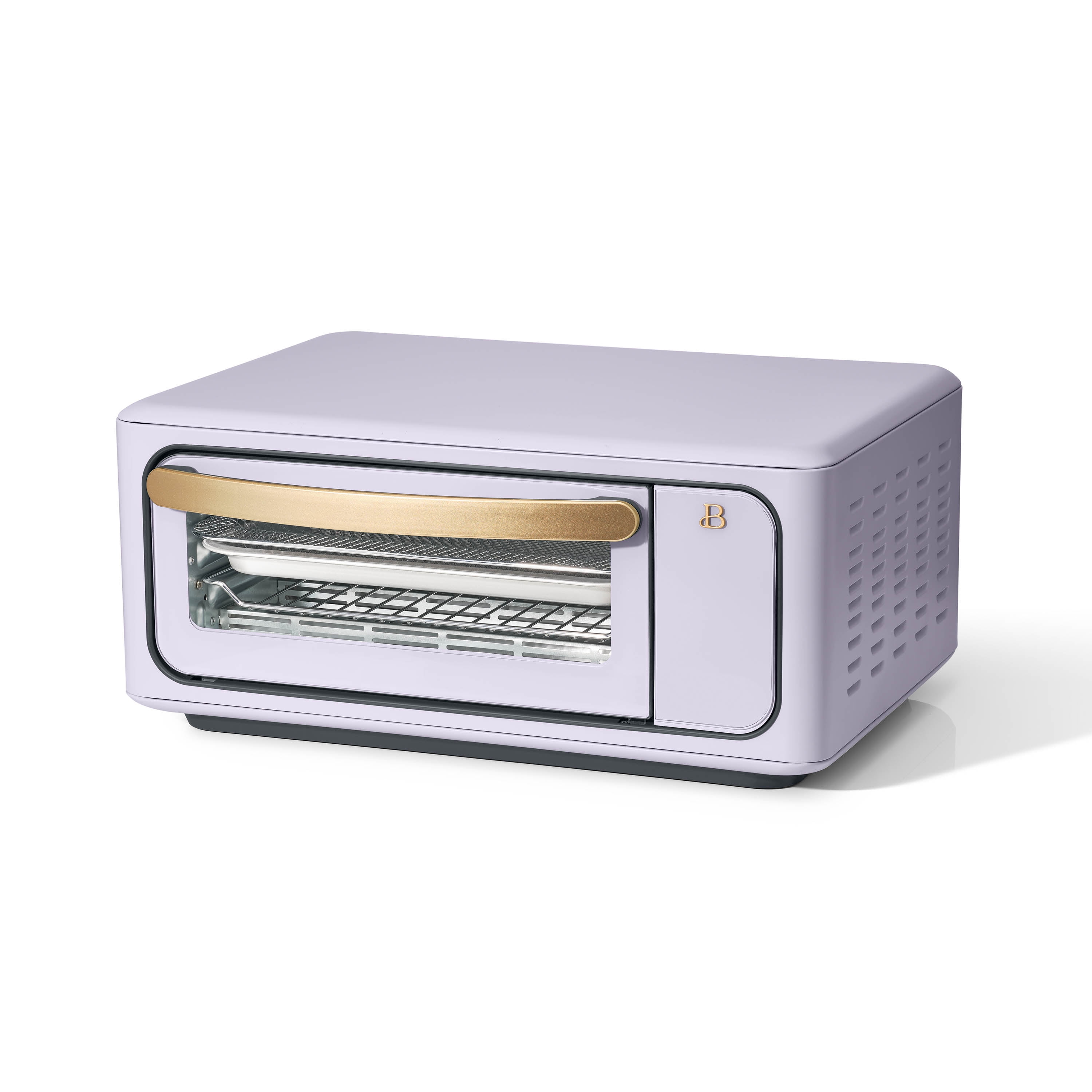 Beautiful Infrared Air Fry Toaster Oven, 9-Slice, 1800 W, Lavender by Drew Barrymore