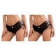 thumbnail image 1 of Pantalones cortos de mezclilla de algodón Sonducket Negro L 2piezas, 1 of 6