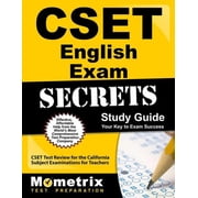Mometrix Secrets Study Guides: Cset English Exam Secrets Study Guide : Cset Test Review for the California Subject Examinations for Teachers (Paperback)