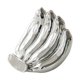 thumbnail image 1 of Escultura de cerámica con forma de plátano para teléfono, elegante y práctica. Plata, 1 of 9