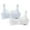Light Blue, variant on CYRBOKO Training Bars for Girls, Comfortable Padded Soft Cotton Breathable Seamless Bralettes Blue Size 12-13 T