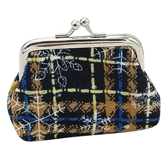 Holiday Saving! Dvkptbk Gift Bag Womens Christmas Small Wallet Holder Coin Purse Clutch Handbag Bag Gift Set