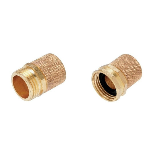Orbit Ultimate Brass Male and Female Hose Mender Set