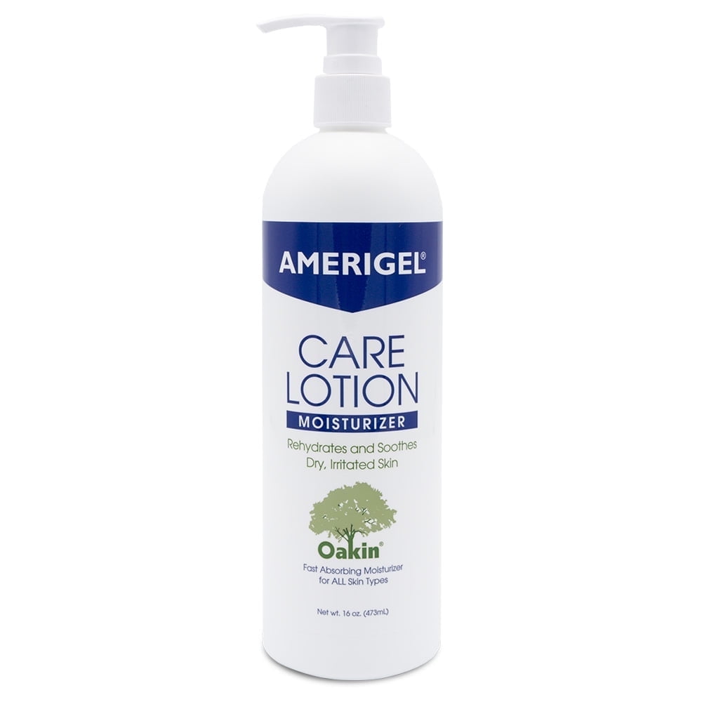 AMERIGEL Care Lotion (16 oz.) – Hypoallergenic Moisturizer | Dry, Irritated Skin | Diabetic Skin