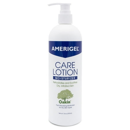 AMERIGEL Care Lotion (16 oz.) – Hypoallergenic Moisturizer | Dry, Irritated Skin | Diabetic Skin