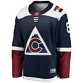 thumbnail image 2 of Men's Fanatics Cale Makar Navy Colorado Avalanche  Breakaway Jersey, 2 of 3