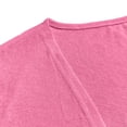 thumbnail image 6 of Women's Casual 3/4 Sleeve Lightweight Cardigan Open Front Summer Cardigans Trendy Shrug Coverups Pink S(S), 6 of 9