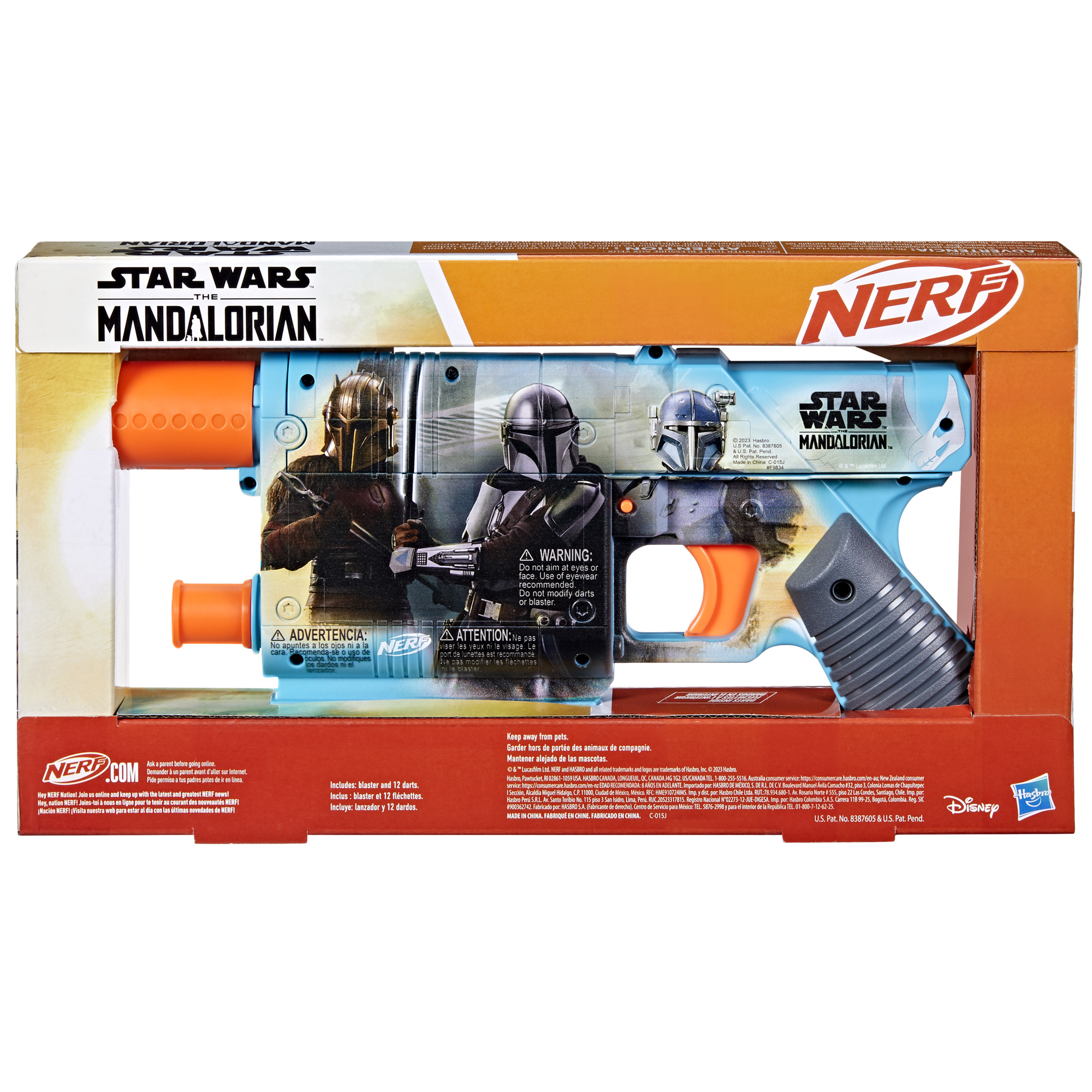 Nerf Star Wars The Mandalorian Dart Blaster photo 8