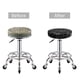 thumbnail image 5 of Balery Travel The World Fundas de asiento para taburete de bar redondo de tela de terciopelo ajustables que protegen de arañazos y manchas para sillas de 14 a 17 pulgadas.-14 inch, 5 of 7