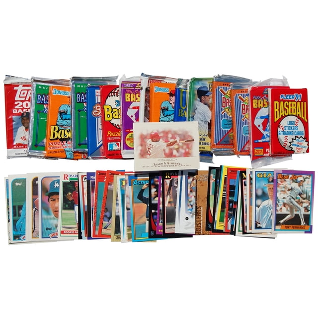 Set de tarjetas de béisbol Bay City Cards de 5 décadas, 260 tarjetas