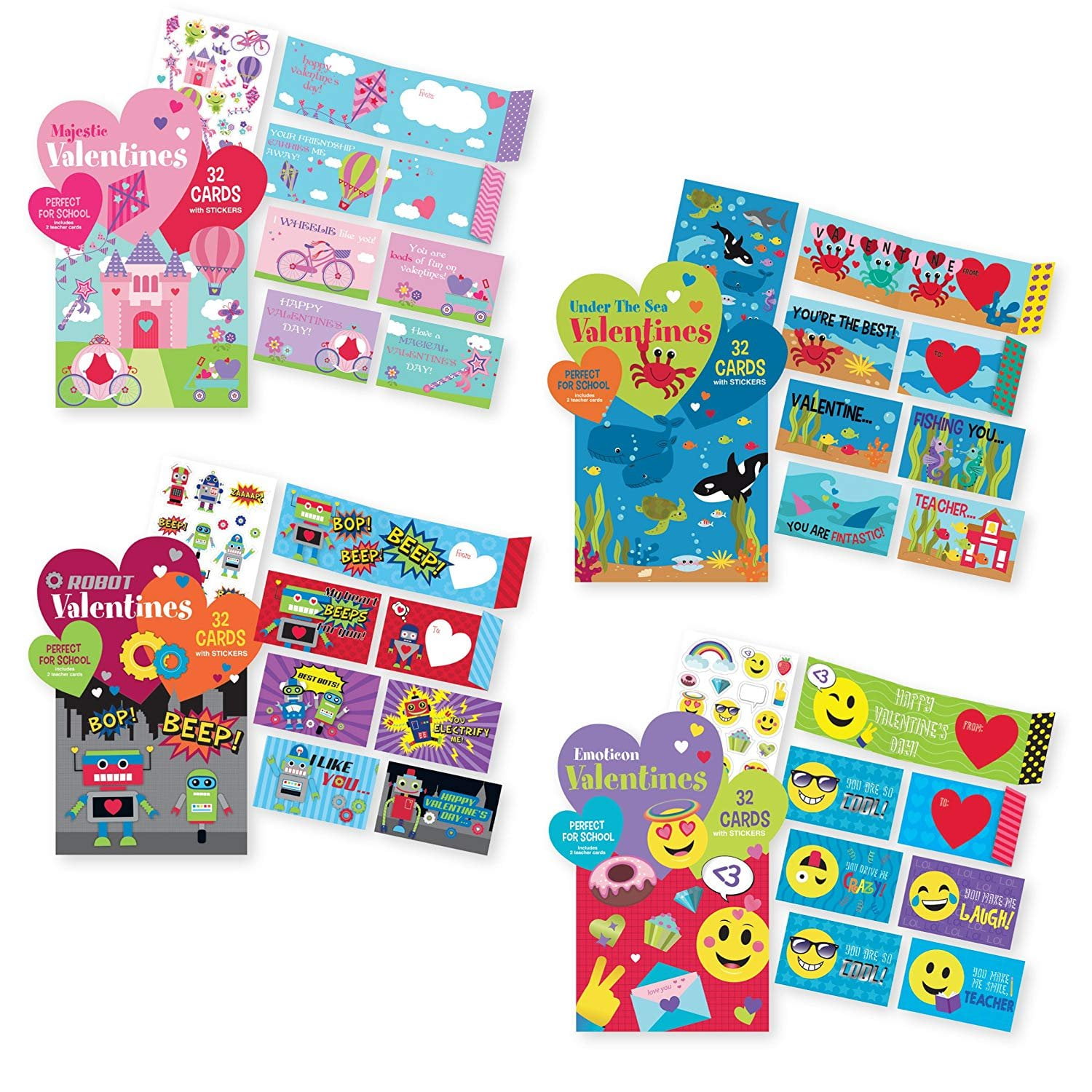 valentine cards for school walmart