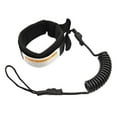 thumbnail image 1 of koolsoo Surfboard SUPs Leash/Leg Rope 5 Feet Premium Straight Leash Padded Adjustable Neoprene Cuff Black, 1 of 9