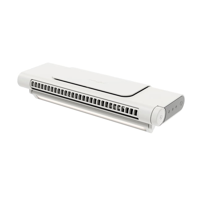 sweethay Ventilador de pantalla de computadora, ventiladores eléctricos, dispositivo de atomización de viento fuerte, Clip sin aspas, Juegos de teclado y mouse para computadora Blanco