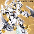 thumbnail image 3 of Set de juguetes Building Blocks CSNRHG White Tiger Samurai Mech, 3 of 7