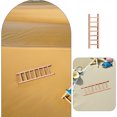 thumbnail image 3 of Minkissy 8pcs Micro Landscape Ladder Unpainted Wood for Home Decoration and Setup, 3 of 8