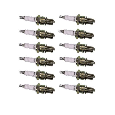 NGK Standard Series Spark Plug BKR6ES-11 (12 Pack) for ASTON MARTIN DB9 BASE 2005-2005 6.0L/5935cc