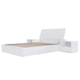 thumbnail image 1 of Nexera Porter 4-Piece Reversible Storage Bedroom Set, White, Double, 1 of 8