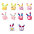 thumbnail image 6 of Plush Duckbill Hairpin Furry Pompoms Cartoon Barrettes for Children Teens Girls Fashionable Party Hair Accessories, 6 of 8