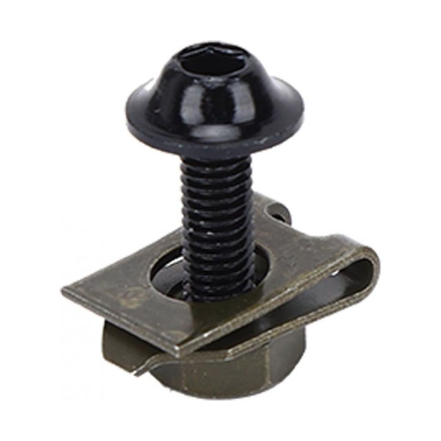 Mounting Nut, Fastener Clip Nut Kit 10x M5 Motorcycle Motorcycle Fairing Speed Fastener Screw Spire Speed Mounting Clamp For Car Lovers For Car Decoration