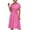 Hot Pink dresses for women, variant on Baikeli Sale Dresses for Women Summer Dresses for Women 2024 Lapel Neck Sundress Bandage Tunic Outfits Solid Color Dresses Beach Vacation Dress Womans Summer Dresses