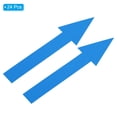 thumbnail image 3 of Uxcell Directional Arrow Sticker, 24 Pack Removable Self Adhesive Waterproof for Road Instructions, Blue, 3 of 6