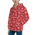 thumbnail image 2 of Easygdp Hohoho3 Boys Hoodie Kids Sweatshirt Youth Pullover With Hood-Small, 2 of 6