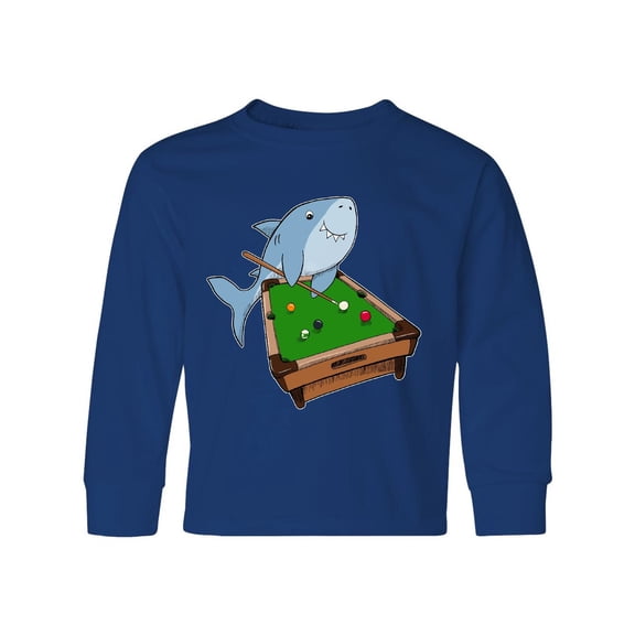 Inktastic Pool Shark Long Sleeve Youth T-Shirt