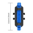 Tail Light Bike Mount Bike Lights with Batteries Bike Rear Light
