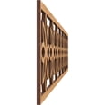 thumbnail image 3 of Ekena Millwork 46 3/4"W x 10"H x 3/8"T Daisy Fretwork Moulding, Maple, 3 of 13