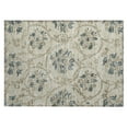 thumbnail image 2 of Addison Rugs Chantille Indoor/Outdoor Traditional Floral Beige Washable Rectangle Rug, 1'8" x 2'6", 2 of 6