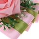 thumbnail image 4 of Boda Flores De Mano Ramo Seda Rosa Ramillete De Muñeca Decoración Rosado, 4 of 8