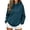 #04 Navy 【Mix, Match & Rotate: Stock Up on Daily Colors】, variant on Women's Loose Fit Oversized Long Sleeve Hoodie Pullover Sweatshirt With Pocket Side Slit Casual Daily Tops Soft Comfy | CSEONE,Army Green L