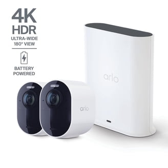Arlo 4K UHD ワイヤレス防犯カメラシステム 2台セット※1台のみ Arlo Ultra 2 Cam Kit, 4K HDR, Wireless, Weather-Resistant