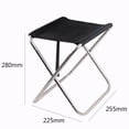 thumbnail image 3 of Taburete de acero inoxidable Perfecl Silla de Camping Plegable Oxford Playa Picnic, 3 of 8