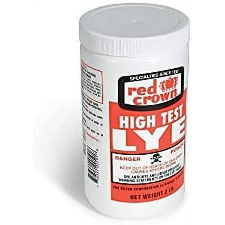 The Boyer Lye Soap Making, Sodium Hydroxide Pure High Test Lye Food Grade, Caustic  Soda, Drain Cleaner Clog Remover - AliExpress
