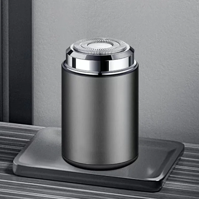 DEBGFS Sopami Mini Electric Shaver,Sopami Mini Shaver,Portable Mini Electric Shaver NEW,Grey