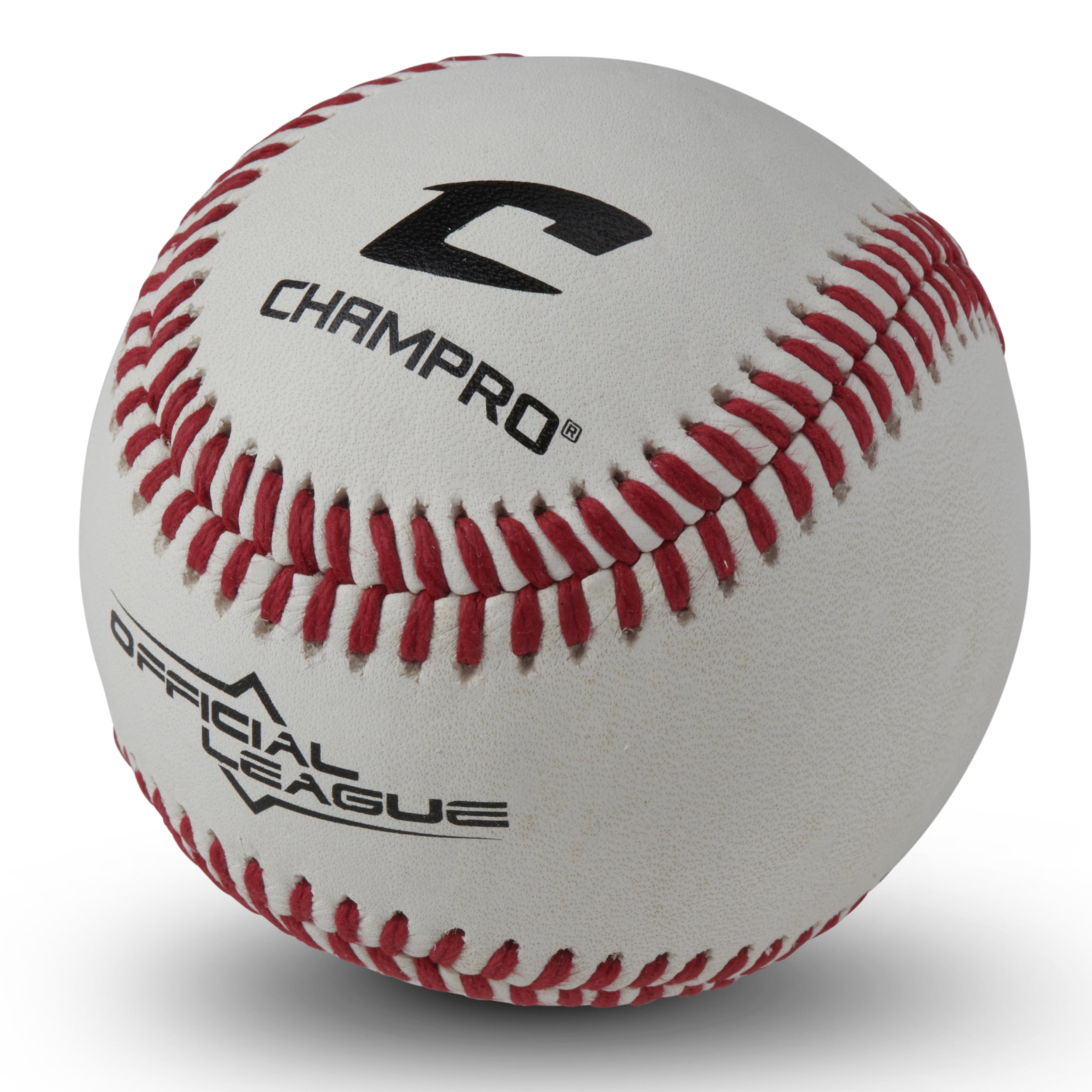 Champro Sports Official League Baseballs, Full Grain Leather Cover, 12 Pack