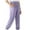 Purple, variant on Yeaiivve Girls Athletic Pants Ice Silk Quick Dry Gym Workout Pants Elastic High Waist Breathable Running Joggers Sports Trousers with Pockets Pink 140