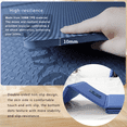 thumbnail image 6 of YR Foldable Yoga Mat Large 78X51" 10mm Thick Non-Slip TPE Folding Exercise Fitness Gymnastics Mat, Blue, 6 of 11
