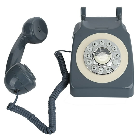 Corded Telephone, Old Fashioned Corded Telephone Antique Landline Telephone Fixed Telephone Classic Corded Phone  for Home Office Hotel