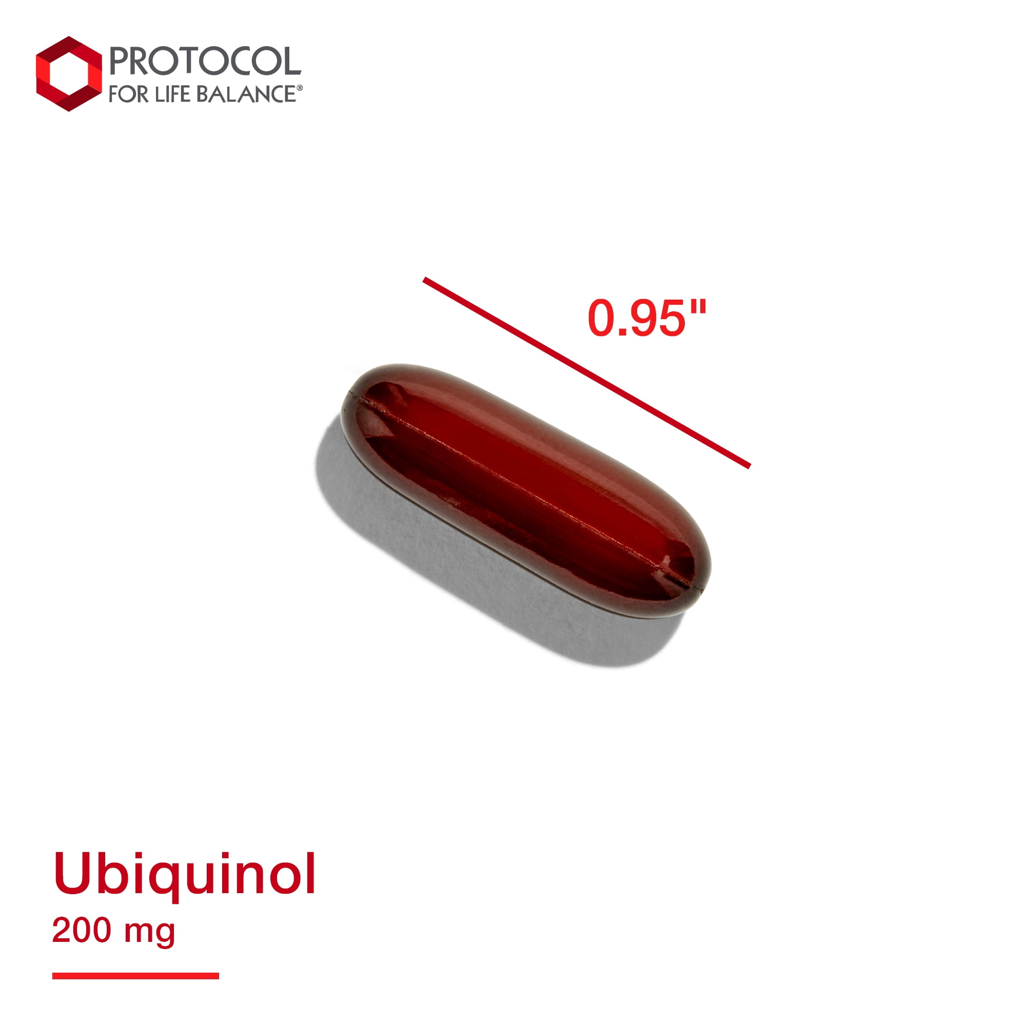 Protocol for Life Balance Ubiquinol CoQ10 200 mg - 60 Softgels