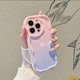 thumbnail image 3 of Funda Para Redmi Note 10 12 9 10S 8 11 11s 10Pro Max 9A 10A 9 9T A2 A1 10C 10 9C NFC POCO M3 Gradient Rainbow Macaron Candy Color Love Heart 3D Borde Curvado Cubierta Brillante, 3 of 3