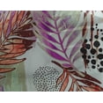 thumbnail image 5 of oneOone Tissu Georgette Viscose Pêche Feuilles Matériel de Robe Tissu Imprimé Tissu au Mètre 42 Pouces de Large-R5, 5 of 5