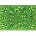 thumbnail image 1 of Ahgly Company Indoor Rectangle Abstract Green Modern Area Rugs, 3' x 5', 1 of 4