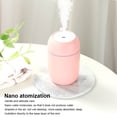 thumbnail image 4 of Humidificador de aire Oficina recargable de la humedad USB Difusor de tiempo continuo / intermitente Ajustable Viaje Mistán Mistadora Azul tholdsy HA059408-03B, 4 of 7