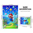thumbnail image 3 of Saiise Mario Print 1000 Jigsaw Puzzle for Adults and Family,Impossible Hard Difficult Challenging Puzzles for Adults - Finished Puzzle Size is 29.5 x 19.7 inch, 3 of 8