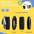 thumbnail image 4 of PROHEAR 032 Kids Ear Protection Ear Muffs, NRR 25dB Noise Reduction Childrens Earmuffs, Adjustable Headband Hearing Protectors for School, Sports Events, Concerts, Racing, Airports - Skull, 4 of 10